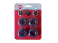 Присоединительный набор Royal Thermo 3/4'' черный