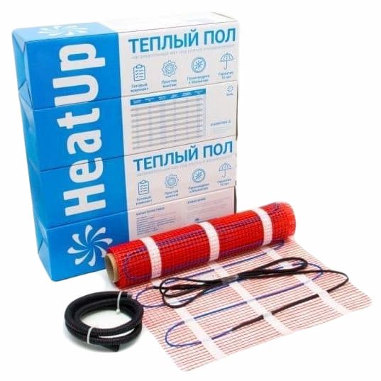Нагревательный мат HeatUp 4м2. /600Вт.