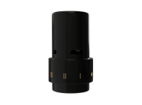 Термоголовка жидкостная ROYAL THERMO Design, Click (черный)