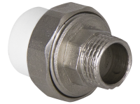Муфта TEBO PP-R комбин. разъемная (Американка) 20х3/4", НР, арт.015020903