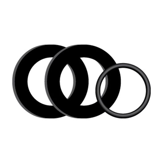 AD-Gasket Set-1, Комплект прокладок 3 шт. к адаптеру 1 дюйм