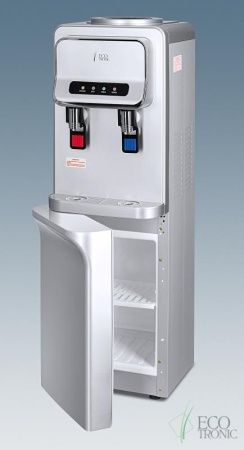 Кулер Ecotronic V32-LCE silver со шкафчиком