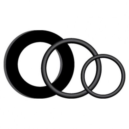 AD-Gasket Set-1 1/4, комлект прокладок к скважинному адаптеру 3 шт. 1 1/4 дюйма