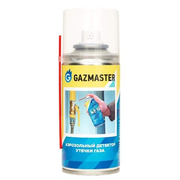 Детектор утечки газа Gazmaster, баллон 130мл.