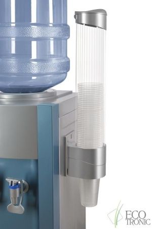 Держатель для стаканов Ecotronic (шурупы) мод.003 серебристый