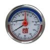 Термоманометр аксиальный STI ∅63 120°C 16 bar УП (G½")