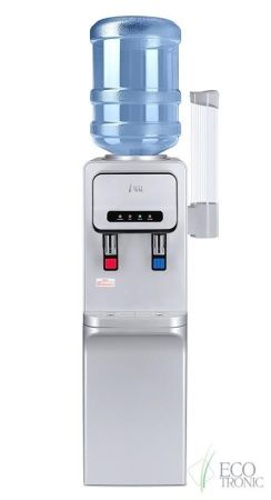 Кулер Ecotronic V32-LCE silver со шкафчиком