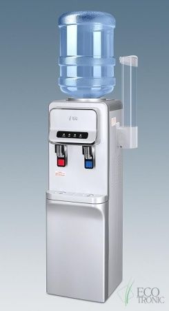 Кулер Ecotronic V32-LCE silver со шкафчиком