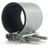 Хомут ремонтный оцинкованный КРАБ 159-172 (6") 150 мм.